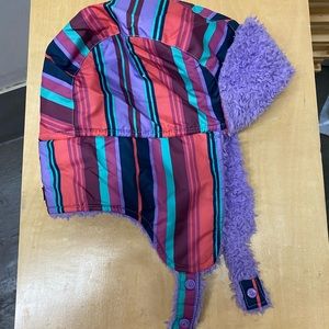 Patagonia reversible kids winter hat